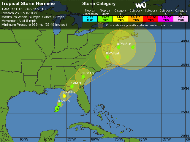 Tropical Storm Hermine