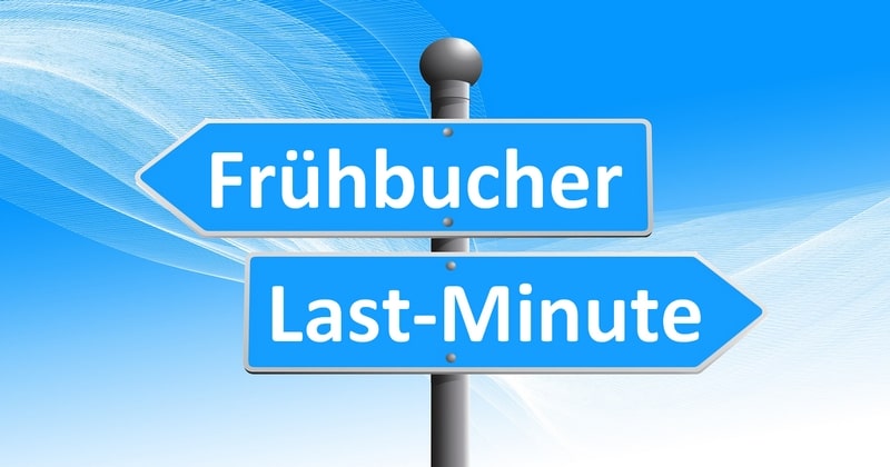 Frühbucherangebote für 2020